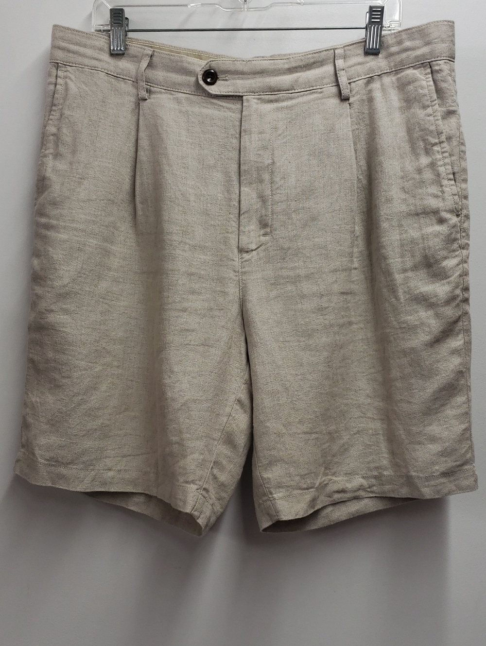 Banana Republic 9" Linen Shorts Men's Size 35 Classic Coastal Travel Casual
